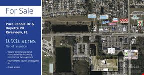 0.93± Acres net of retention Riverview, FL