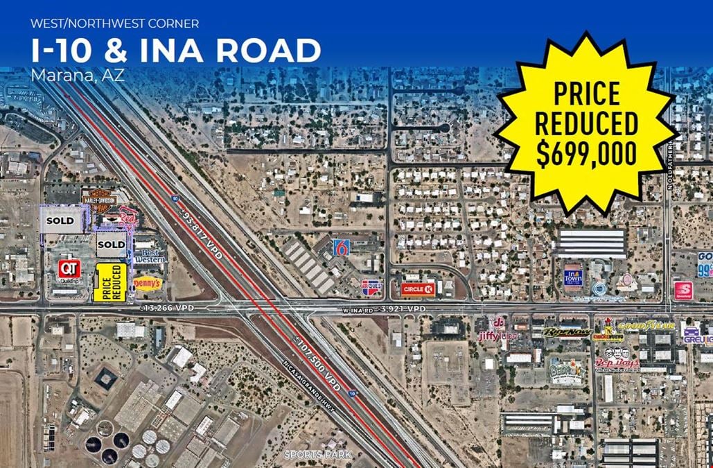 I-10 & Ina Rd W/NWC | Marana, AZ