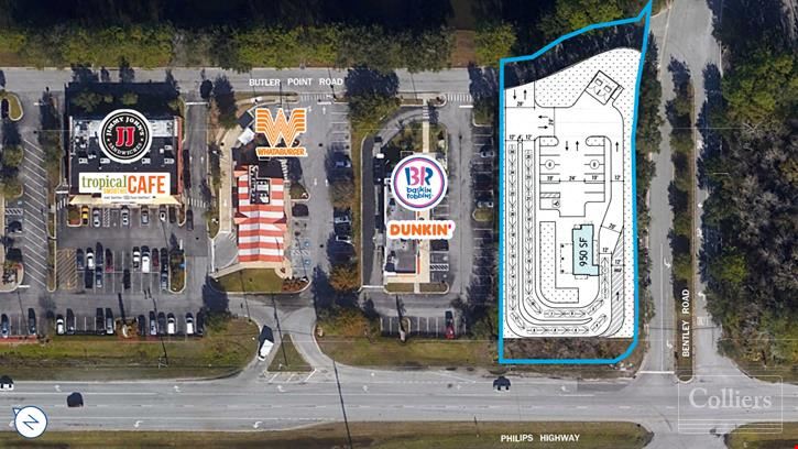 0.88± AC Parcel for QSR or Retail