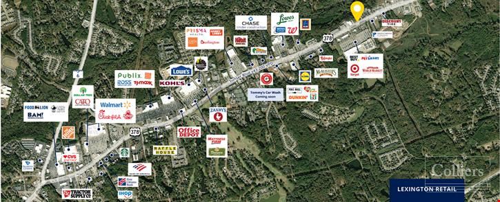 ±3.43 acres of land for commercial development on Sunset Boulevard