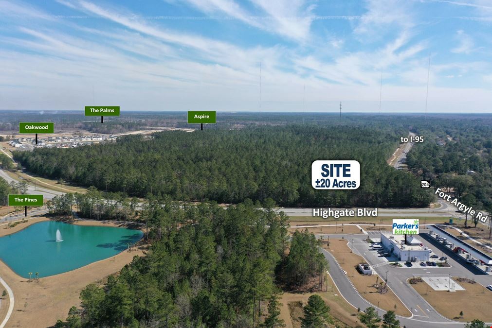 ±20 Commercial Acres at New Hampstead Entrance