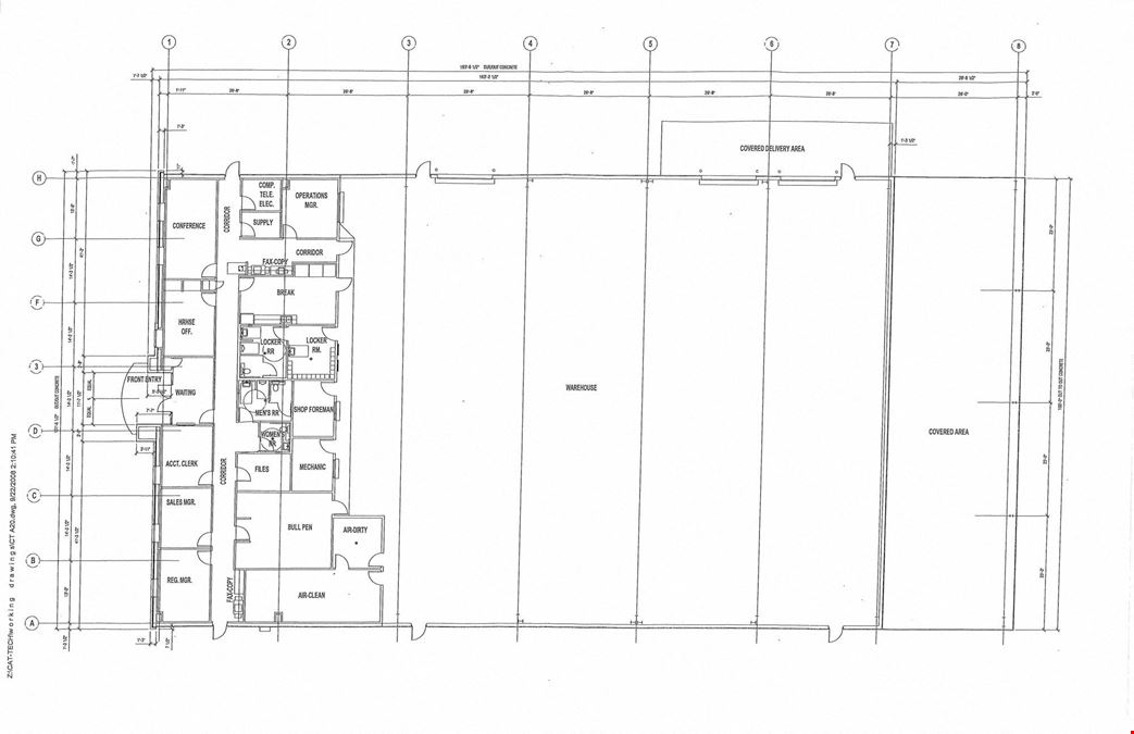 25' Eave w. 1 Acre Laydown, Truck Well, Ample Power
