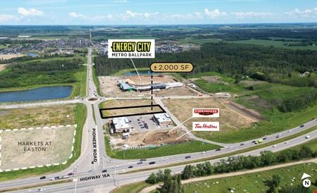 Preview of Retail space for Rent at Highway 16A & Pioneer Road Spruce Grove