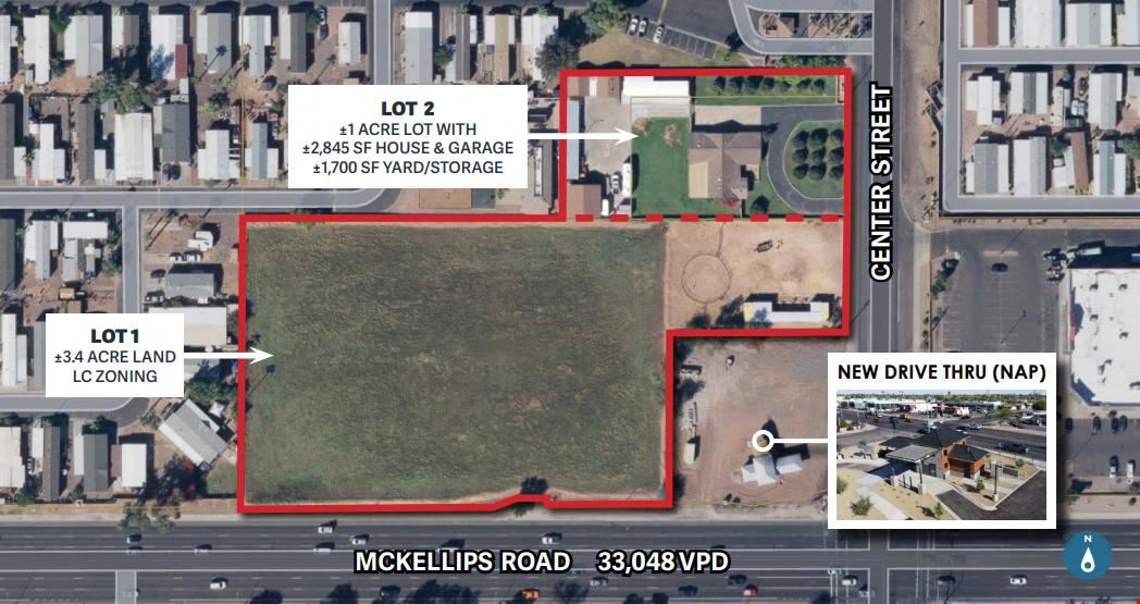 36 W McKellips Rd, APN: 136-17-039, 003U, 045