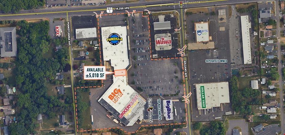 Preview of Retail space for Rent at 500-524 Lincoln Hwy