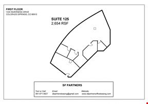 2654 SF Suite 125 Professional Office Spaces in Colorado Springs, CO 80910