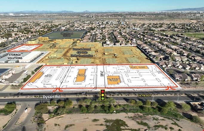 Preview of Retail space for Rent at SEC Indian School & Dysart