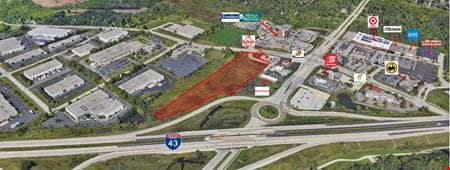 Preview of commercial space at I-43 & Moorland Rd Development