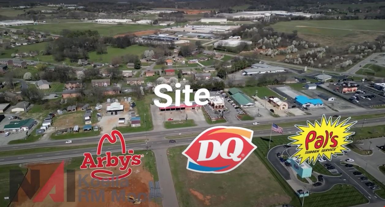 Jefferson City, TN .69 Acre Retail Pad