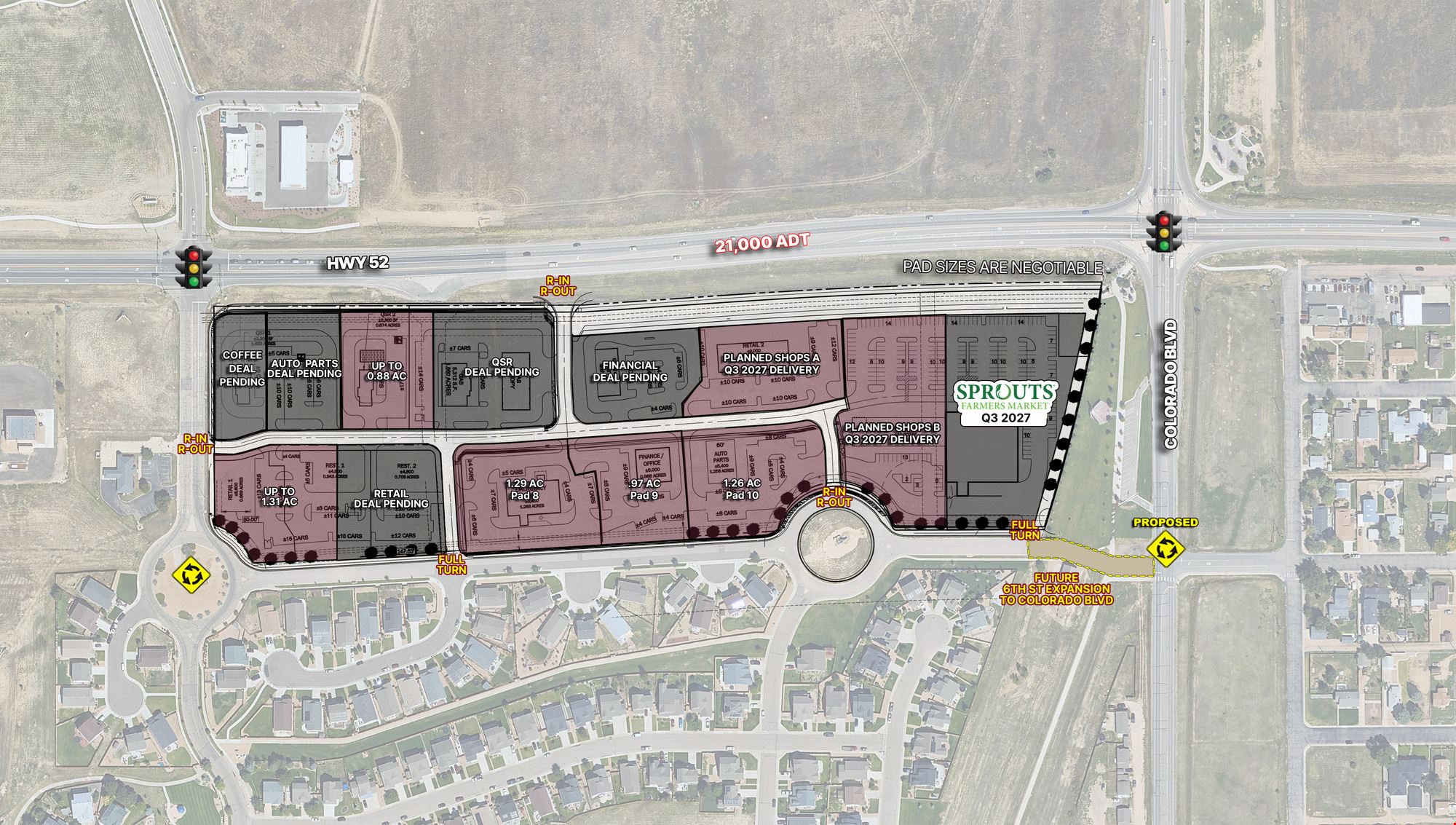Highway 52 and Colorado Boulevard - SWC