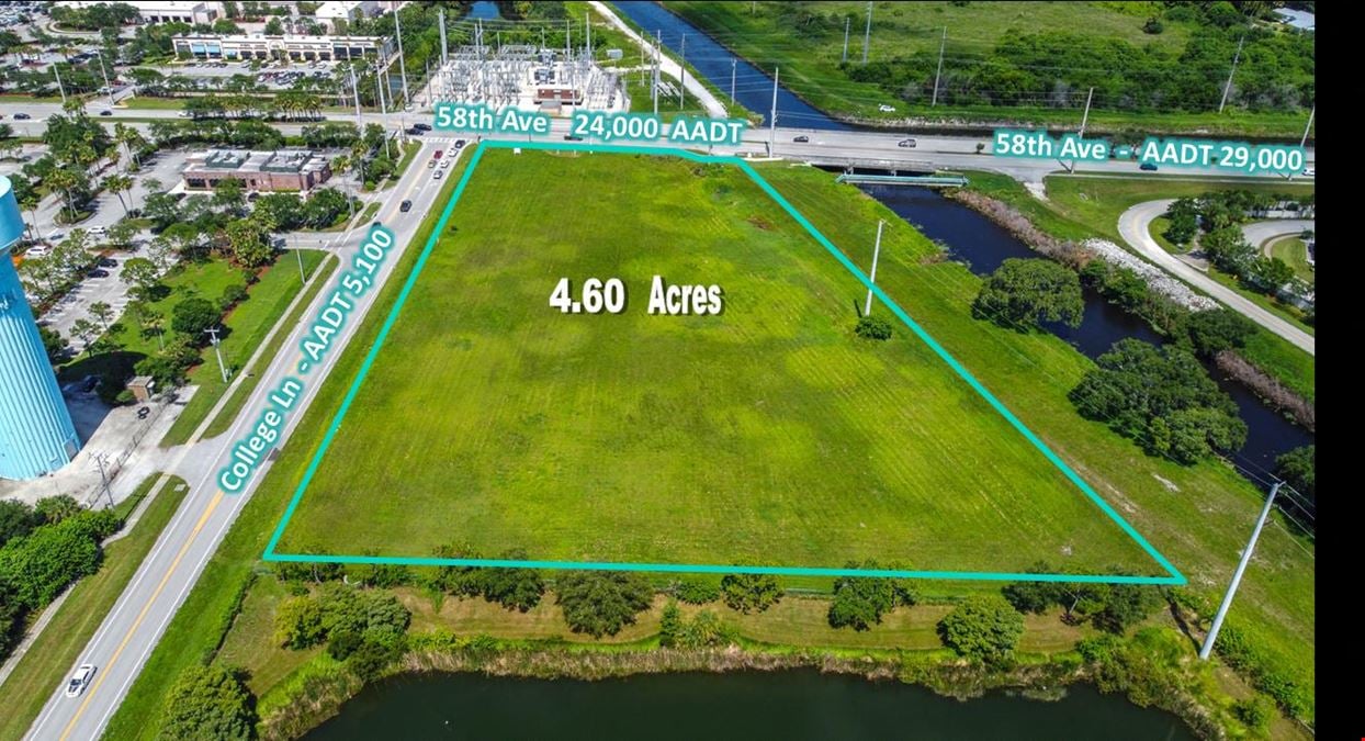1.40 - 4.60 Acres of Vacant Land