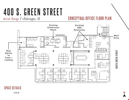 Preview of commercial space at 400 S Green Street