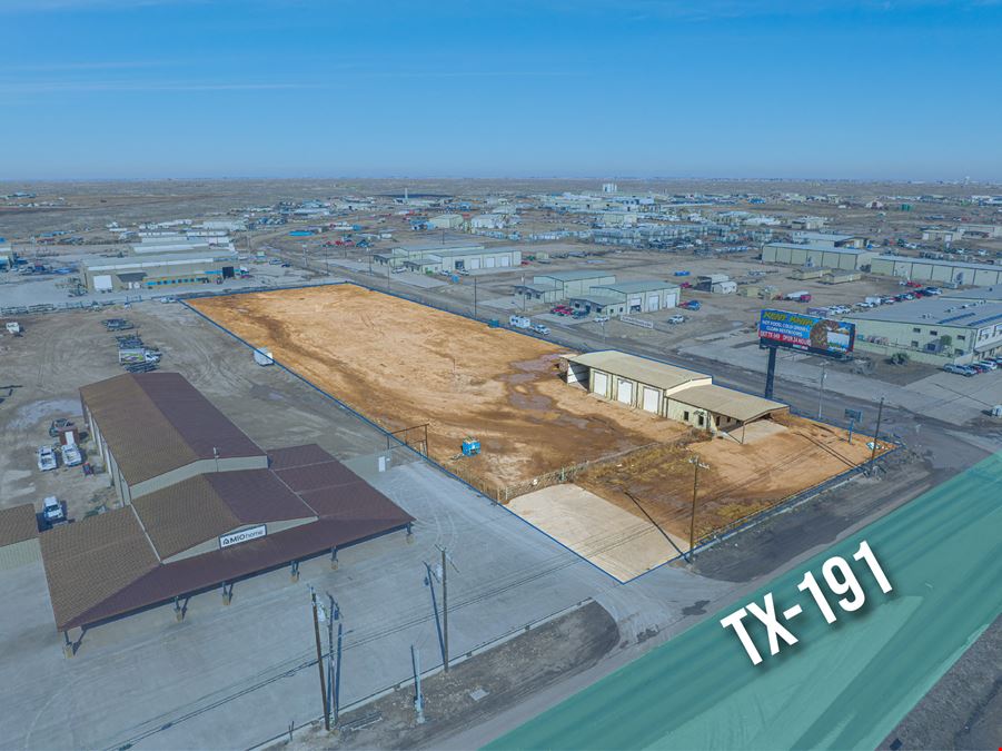 4,400 SF Shop/Office with TX-191 Frontage