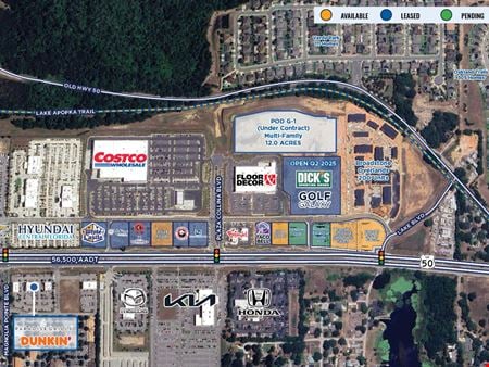Preview of commercial space at Costco Outparcels - W SR 50/ Plaza Collina