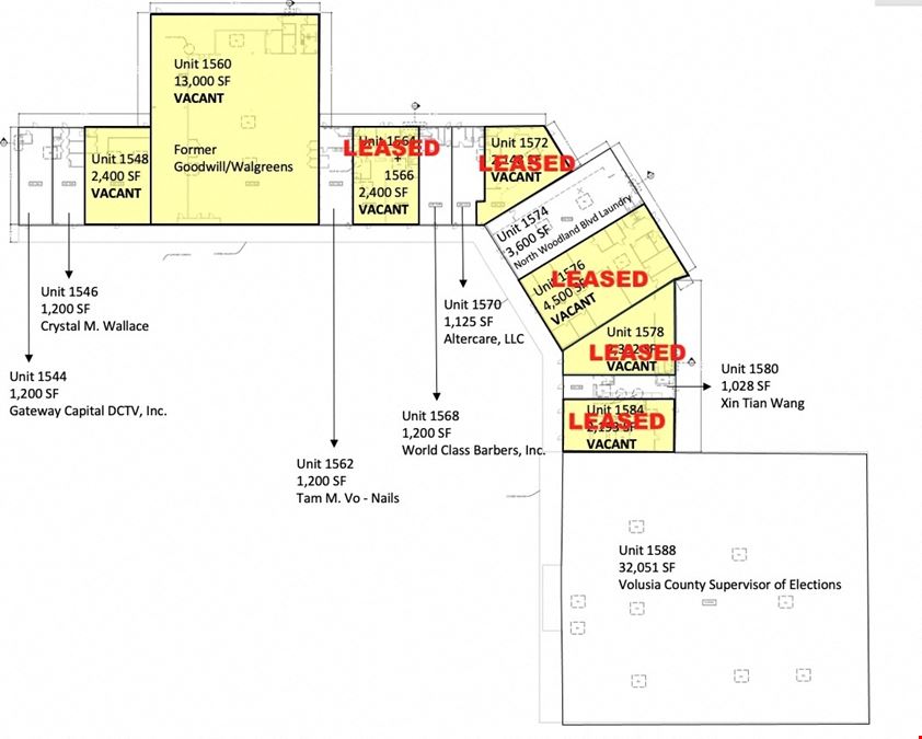 Gateway Village - Deland Retail Spaces For Lease