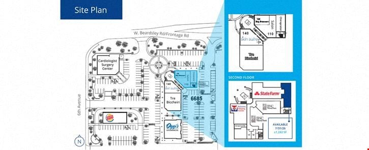 Preview of Retail space for Rent at Denaro Village Shopping Center 20197-20199 N 67th Ave