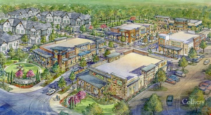 Future Mixed-Use Retail Development in Signal Mountain (Chattanooga)