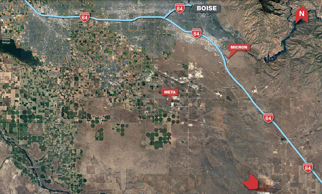 ±520 Acres, Orchard Access Rd