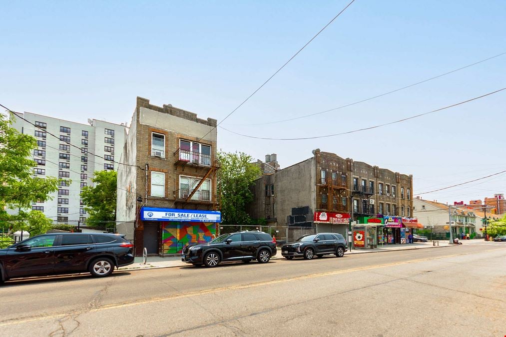 1,000 SF | 2114 Mermaid Avenue | Prime Coney Island Retail Space W/ Floor-to-Ceiling Windows for Lease
