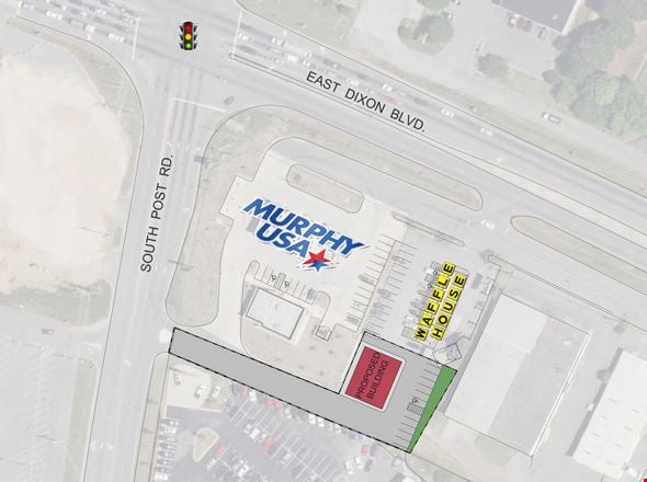 Preview of VacantLand space for Rent at South Post Road & East Dixon Drive