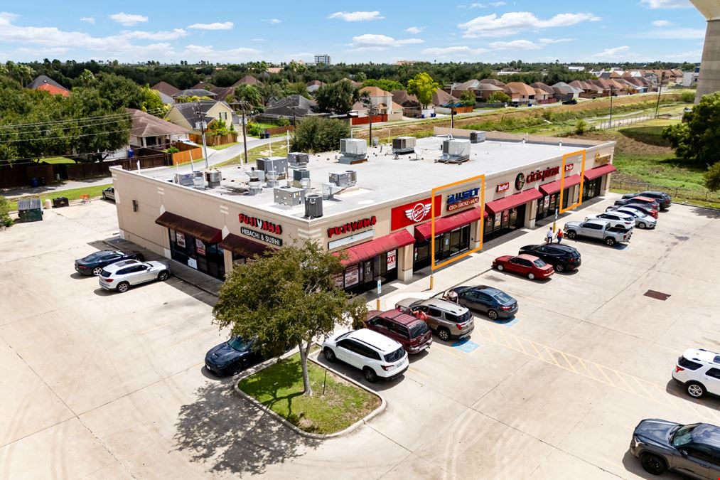 1,208 SF - 1,232 SF Retail Spaces | North McAllen