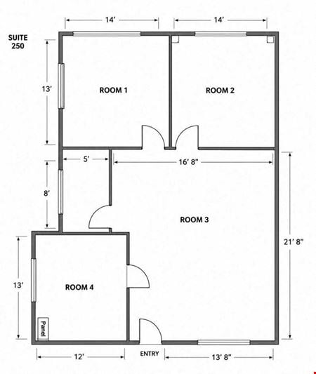 Preview of Office space for Rent at 8290 W Sahara Avenue