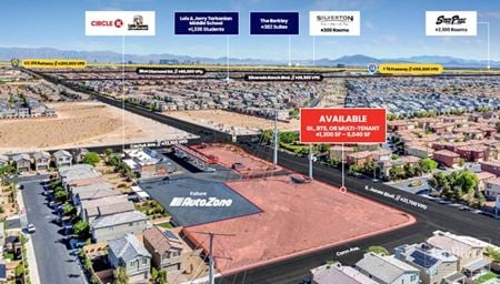 Preview of Retail space for Rent at W Cactus Ave & S Jones Blvd