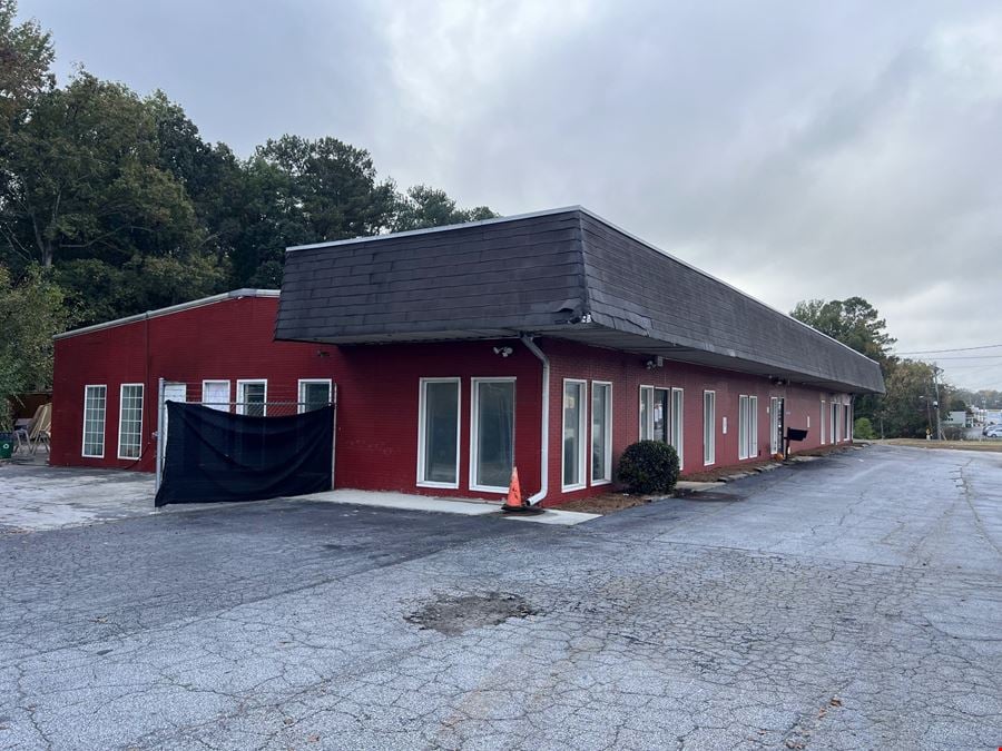 1.72 AC in Downtown Tucker | Retail Building 7,800 SF
