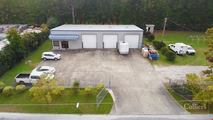 Warehouse with Outdoor Storage