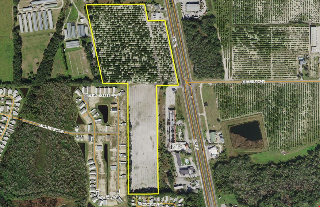 Prime Commercial Land on US Hwy 27 at Dundee Rd