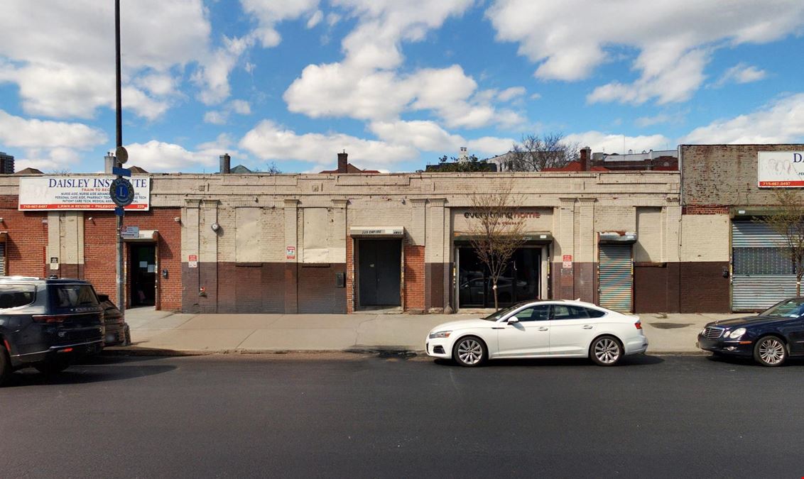 2,325 SF | 229 Empire Boulevard | Move-In Ready Retail Space with 23 FT of Frontage for Lease