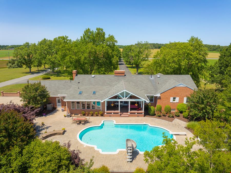 Exceptional 208+ Acre Farm with Two Residences & Premium Outbuildings