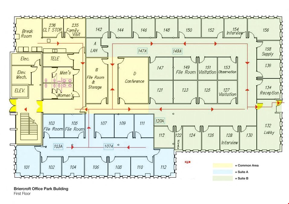 Briercroft Office Park Building - 1st Floor