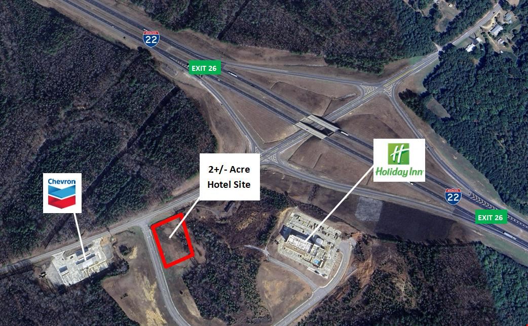 Guin, AL Hotel Site