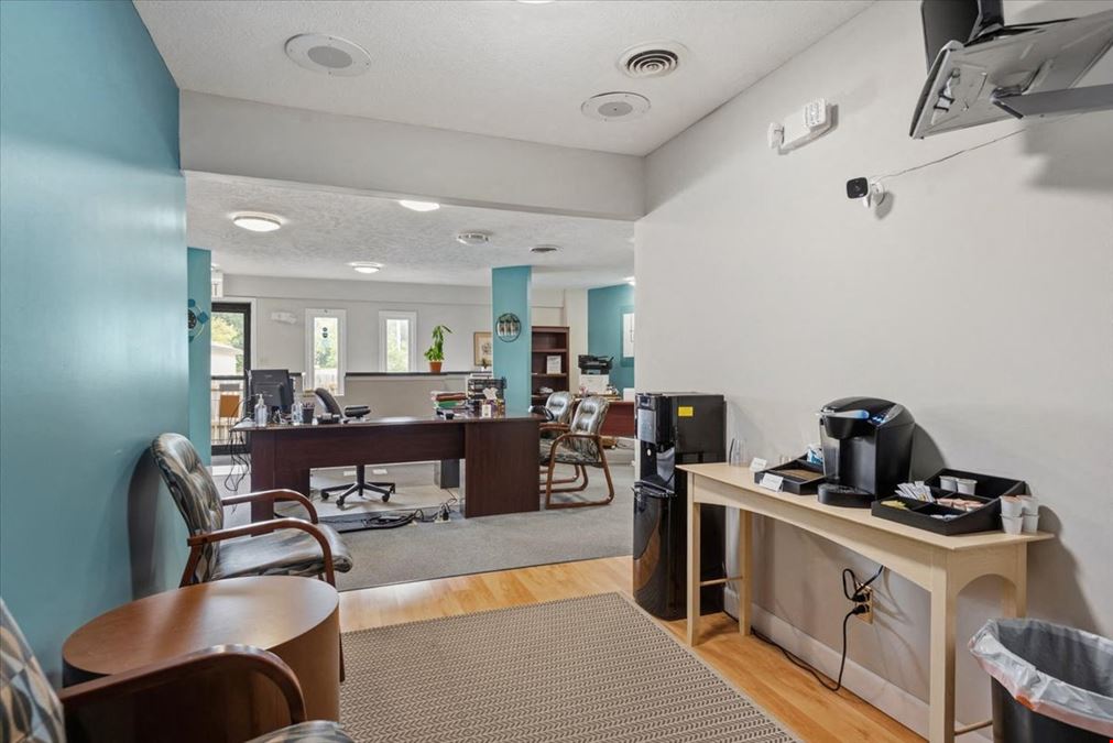 Freestanding Office Building with Detached Garage For Sale