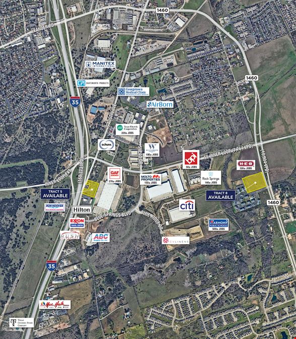 Final Two Mixed-Used Development Parcels Near Austin