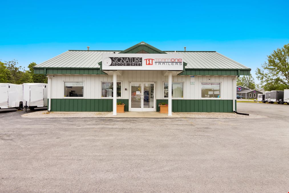 Retail Bldg & Outdoor Sales Lot