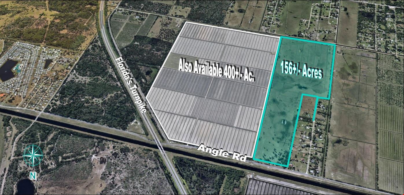 156+/- Ac. of Agricultural Land Off Angle Rd