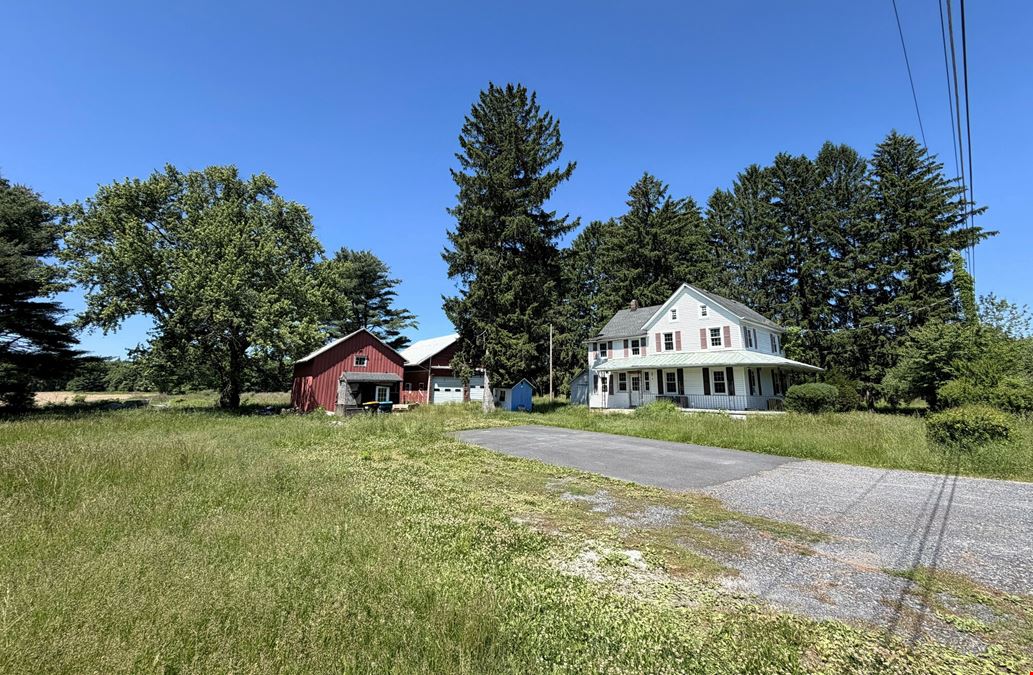 11.6+/- Acres Industrial w/ House and Barn