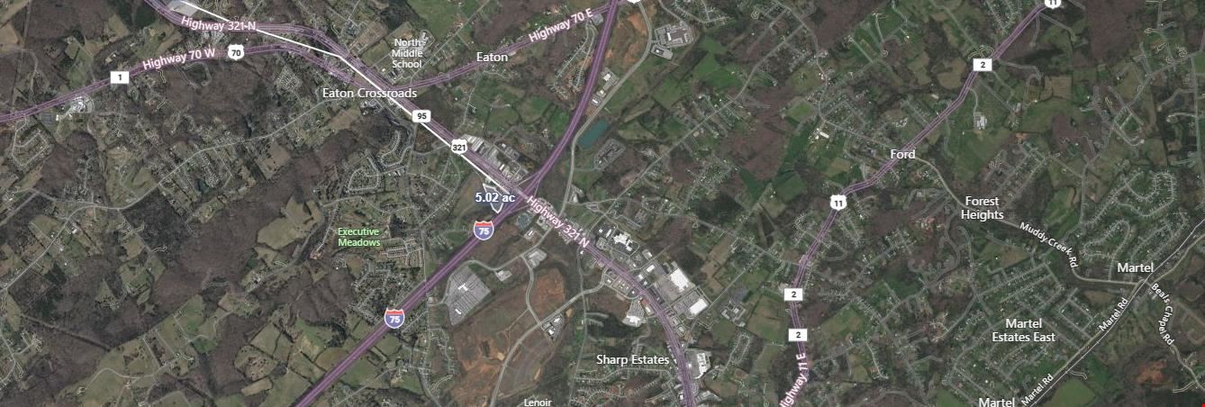 Exit 81, I-75 Acreage. C-4 Zoning, Loudon County