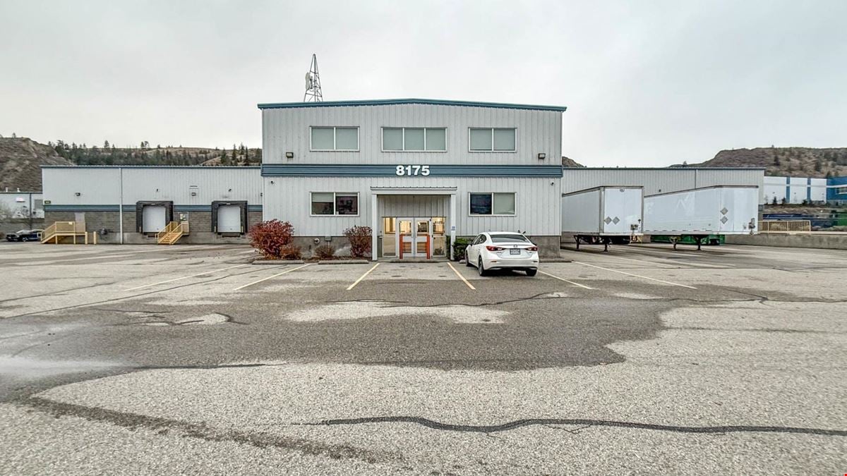 Freestanding distribution facility on 2.84 acres, available for lease