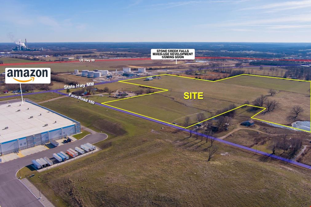 Development Land For Sale at Farm Road 160 and State Hwy MM