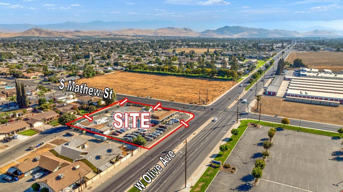 Prime Corner Retail Parcel w/ Utilities & Existing Parking Lot