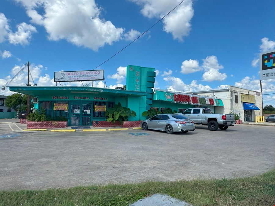 603 Bandera Rd – Corner Income-Producing Restaurant with Redevelopment Upside