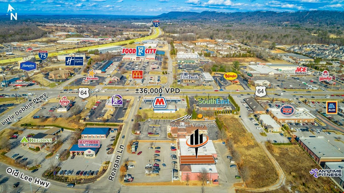 Walmart Shadow Anchored Strip Center