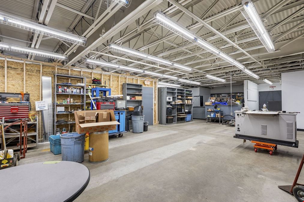 Suite H:  Versatile 4,000 SF Commercial Workspace with Dock, Power and Parking