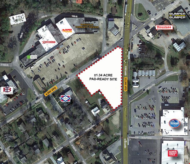 ±1.34 Acre Pad-Ready Site