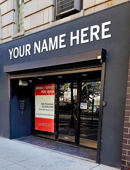 Preview of Retail space for Rent at 509 West Diversey Parkway