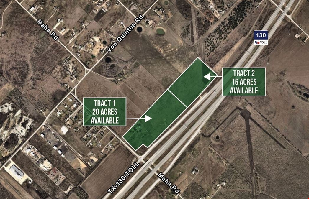 TX-130 & Maha Loop Rd - 36.594 ACRES