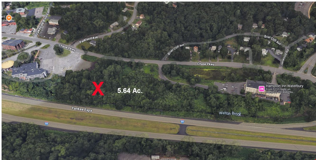 HOTEL DEVELOPMENT SITE - I-84 EXPOSURE, WATERBURY, CT